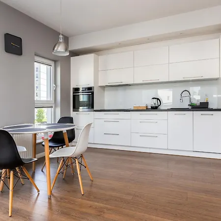 Apartament Svager - Sloneczny Apartament Z Miejscem Postojowym Appartamento Danzica